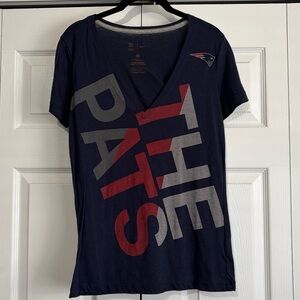 Nike Navy Blue Sports Tee “The Pats”